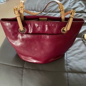 Michael Michael Kors Jet Set used peony tote